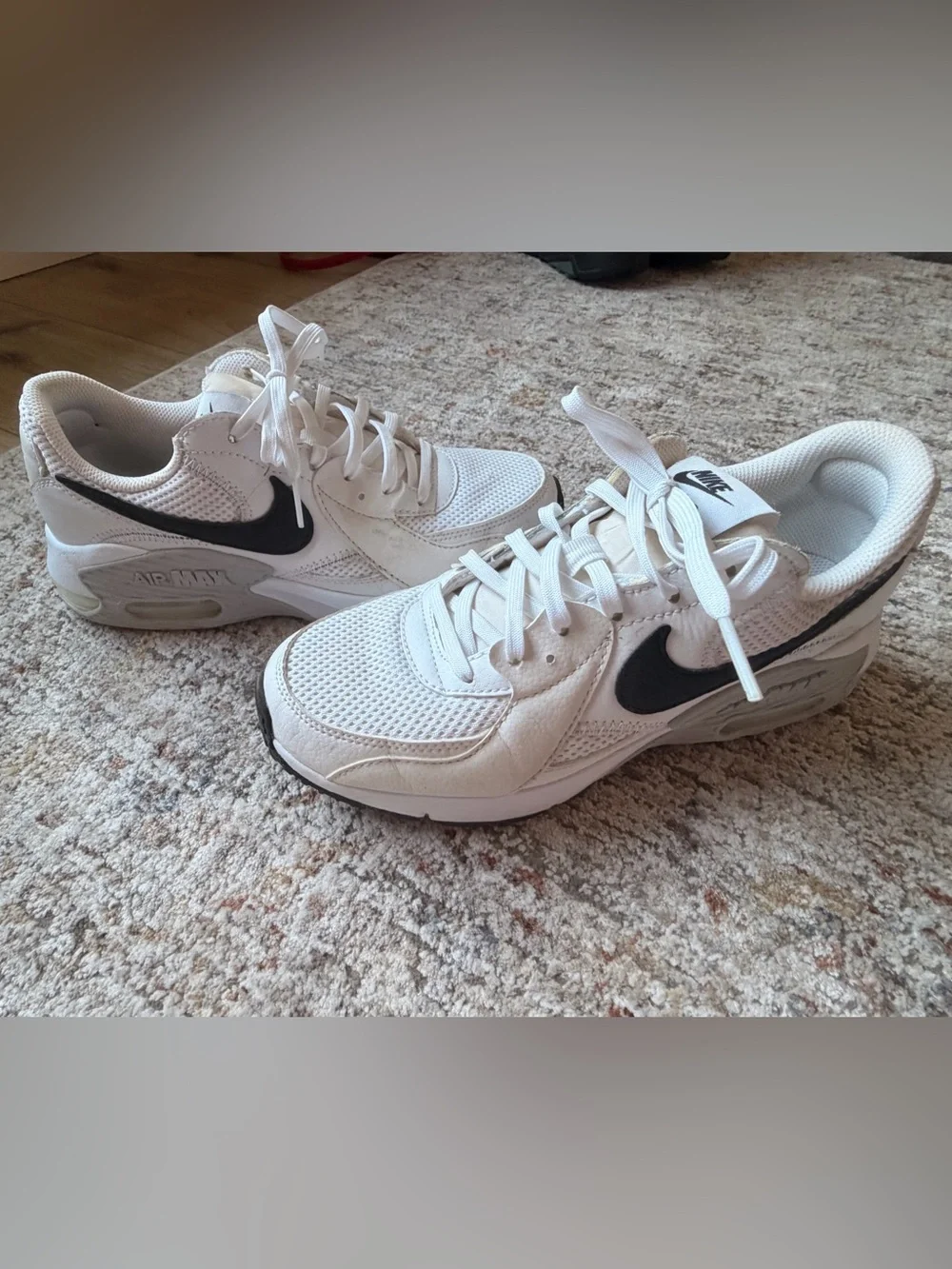 Nike Air Max Excee Women's White and Black Sneakers